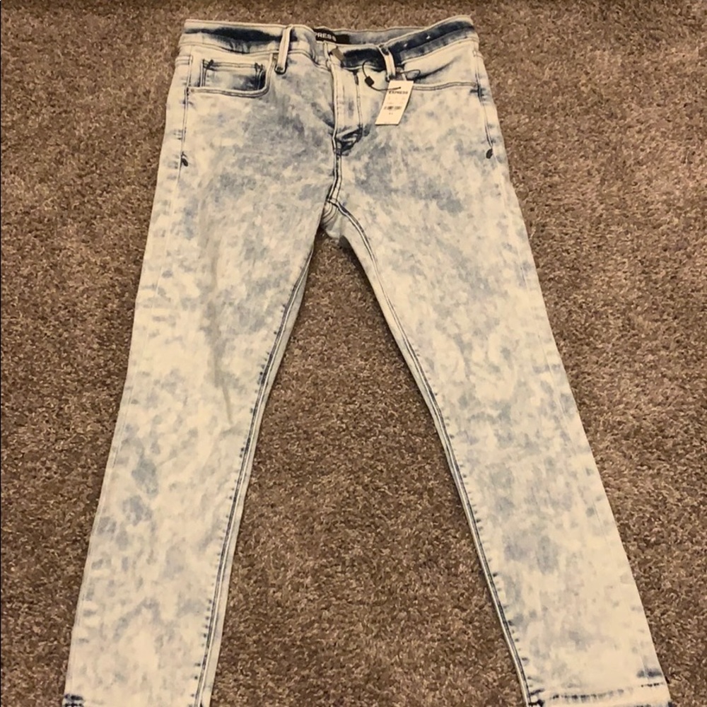 Express Ankle Jean Leggings- 8 short